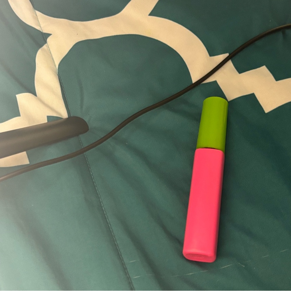 Pink and Green Mascara Tube